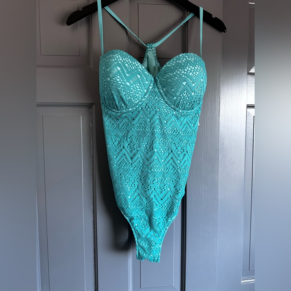 TINIBIKINI - Winter Mint One Piece Swimsuit 
Size XL